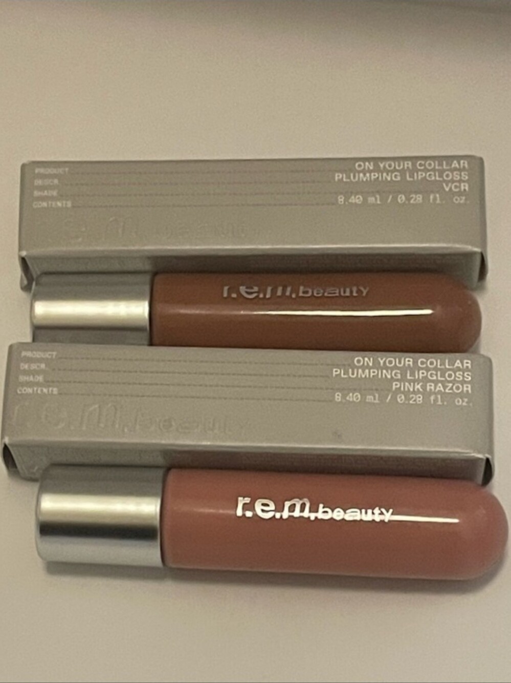 R.E.M. Beauty Plumping Lip Glosses Bundle of 2